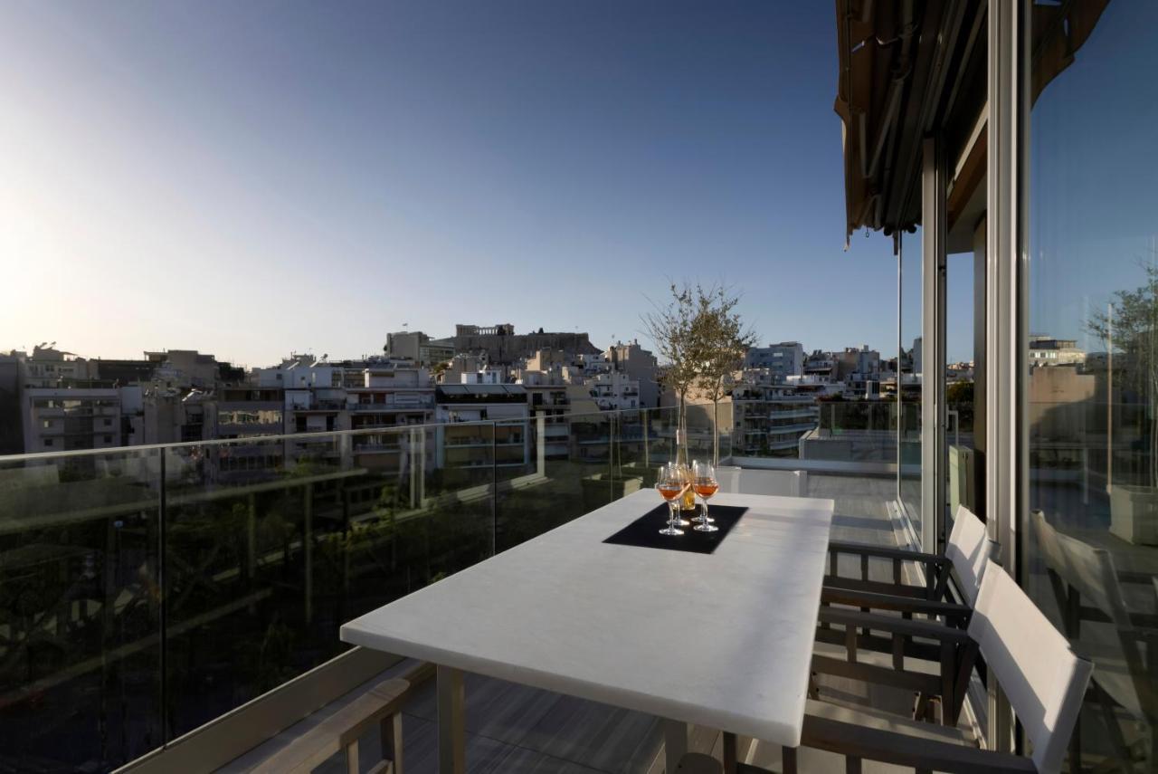 Ueber Lux 2 Bedroom New Penthouse With Acropolis View Athen Exterior foto
