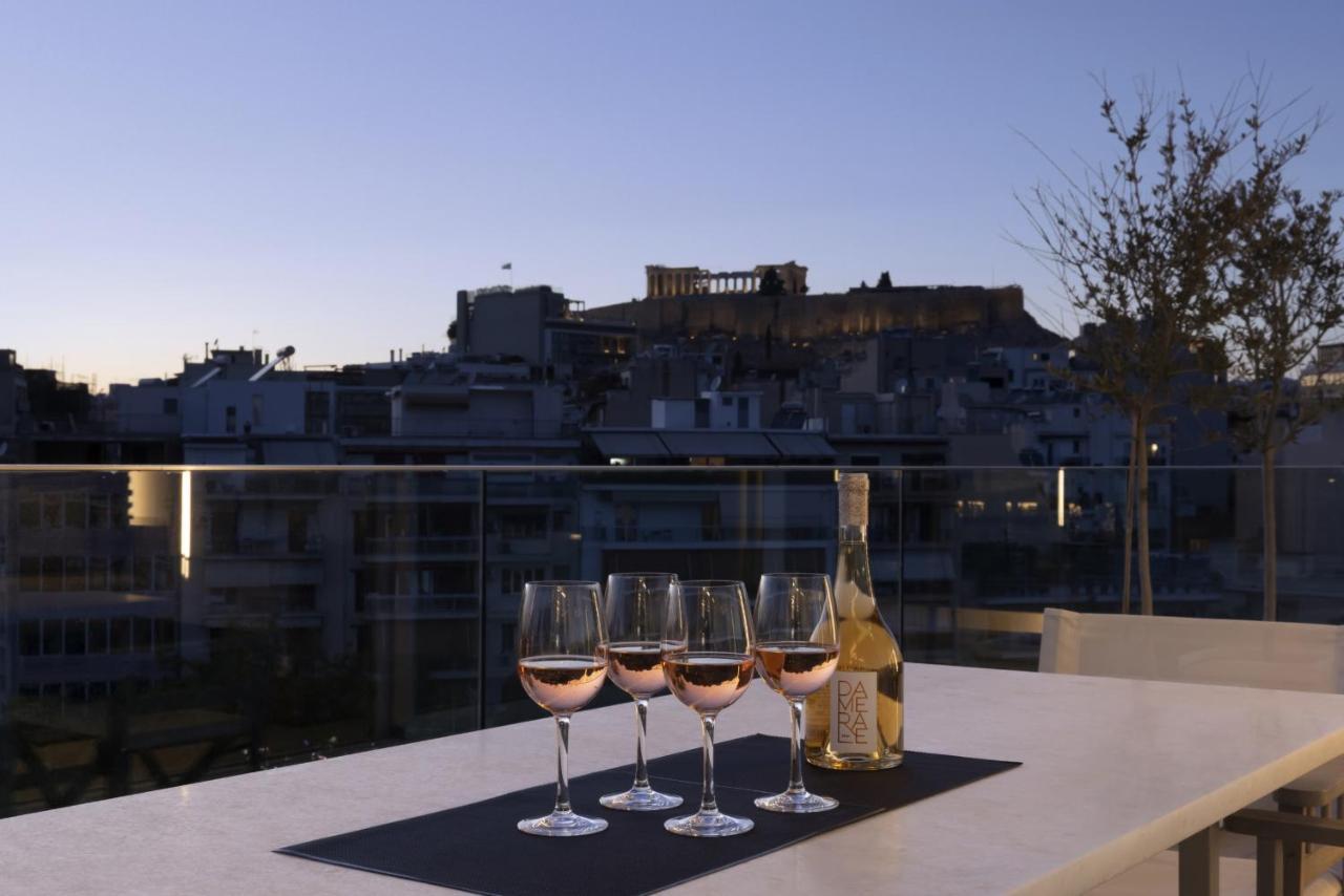 Ueber Lux 2 Bedroom New Penthouse With Acropolis View Athen Exterior foto